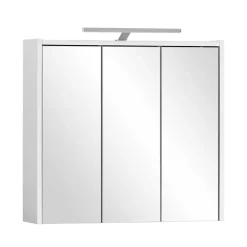Badezimmer Spiegelschrank in Weiß - Seriacus