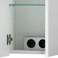 Badezimmer Spiegelschrank in Weiß - Seriacus