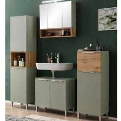 Badezimmer Spiegelschrank mit offenem Fach - Liz