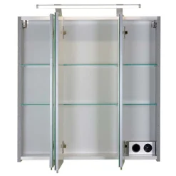 Badezimmer Spiegelschrank in Grau - Grandiova