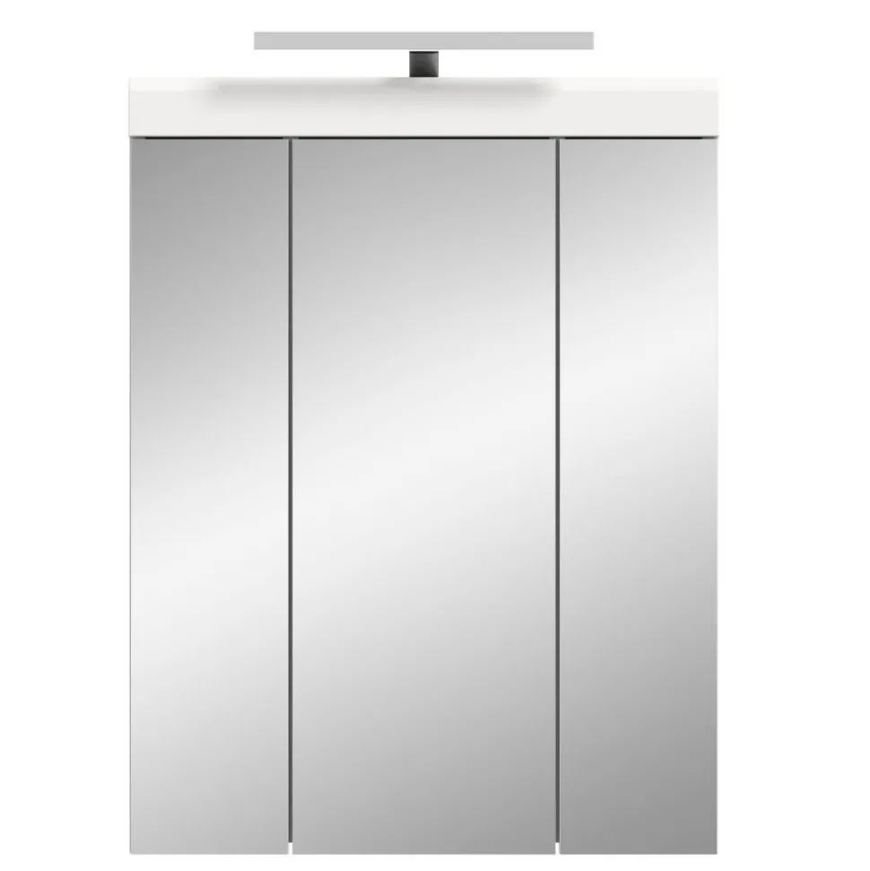 Badezimmer Spiegelschrank in Weiß - Henriette