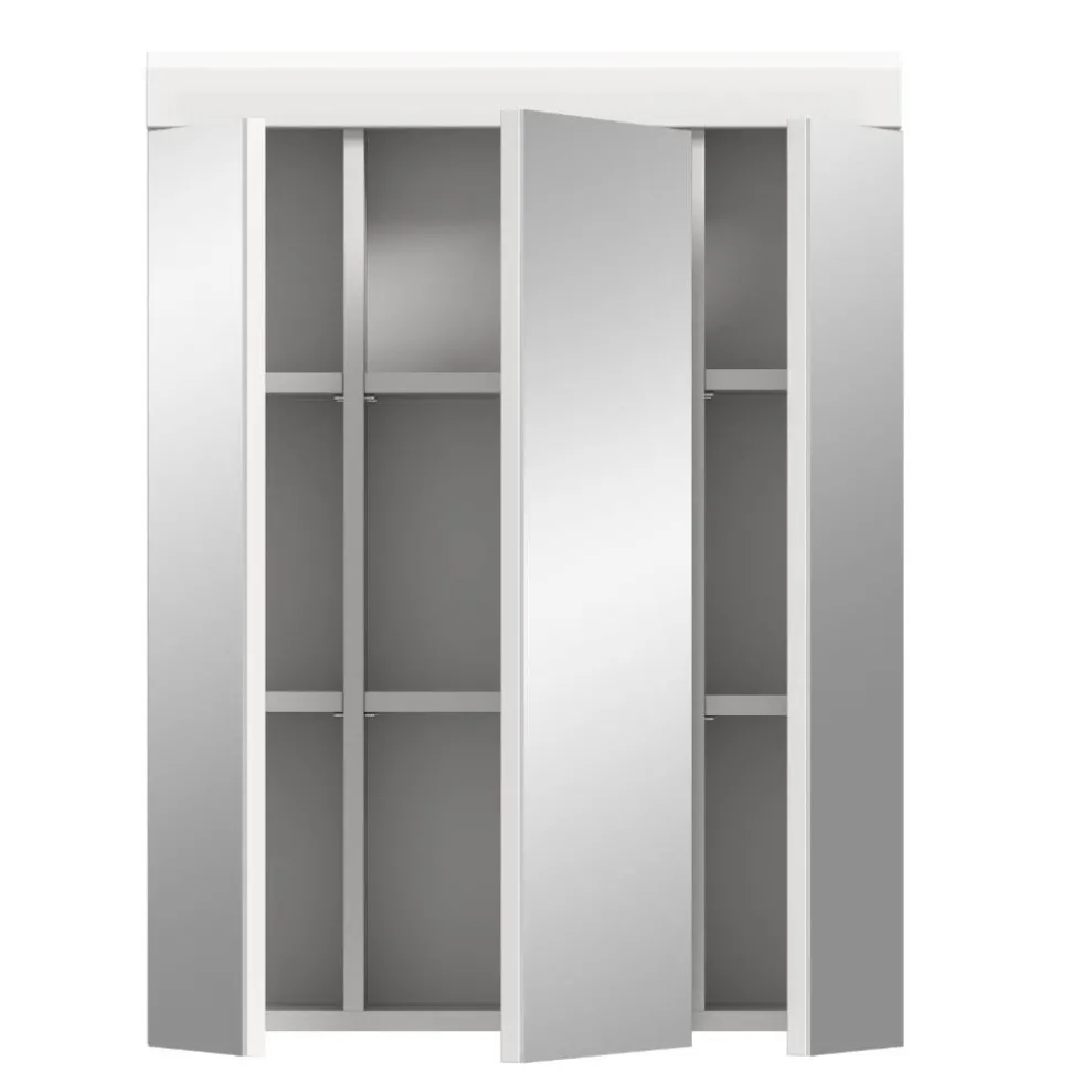 Badezimmer Spiegelschrank in Weiß - Henriette