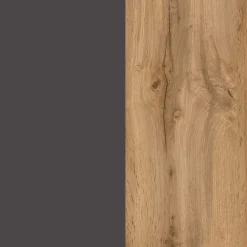 Badezimmer Waschplatz in mattem Grau - Jambi (zweiteilig)