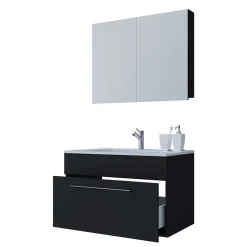 Badezimmer Waschplatz Möbelset - Gloriella (zweiteilig)