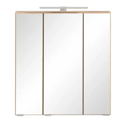 Badezimmer Waschplatz und Hochschrank - Jambi II (dreiteilig)