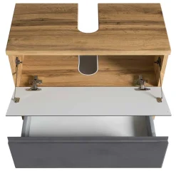 Badezimmer Waschplatz und Hochschrank - Jambi II (dreiteilig)