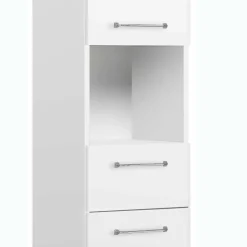 Badezimmer-Hochschrank in Weiß - Estateas