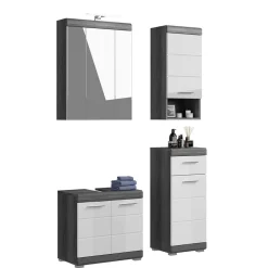 Badezimmermöbel Kombination modern - Nancys (vierteilig)