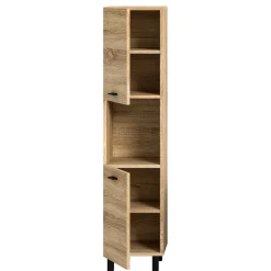 Badezimmerschrank in Sonoma-Eiche Optik - Hoxtona