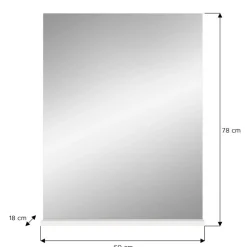 Badezimmerspiegel mit Ablage - Henriette