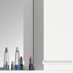 Badezimmerspiegel mit Seitenschrank und Ablage - Departo