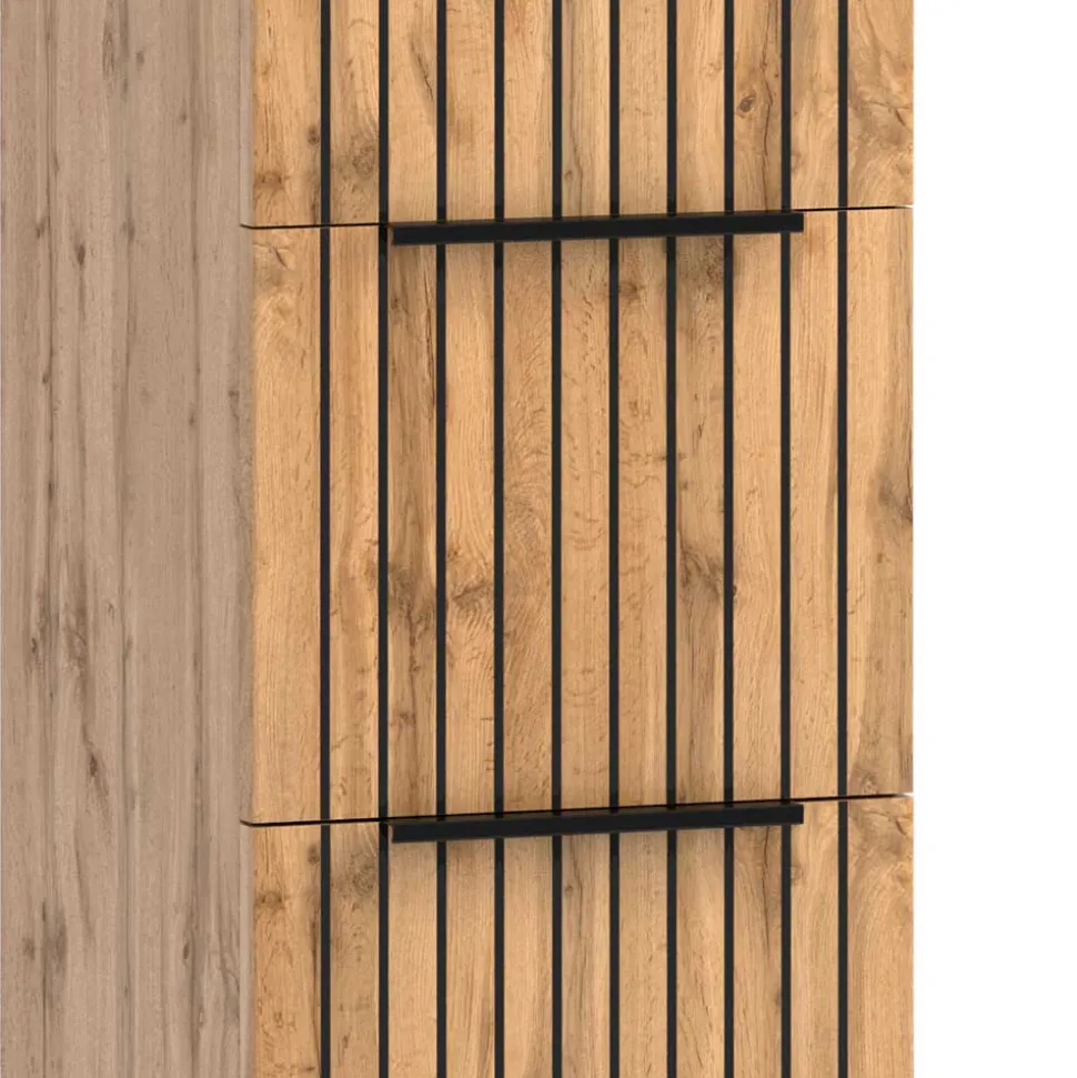 Badmöbel Ausstattung in modernem Design - Crystoga (vierteilig)