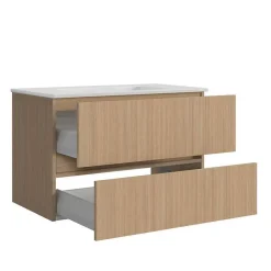 Badmöbel Block Einzelmöbel Set - Leitha (fünfteilig)