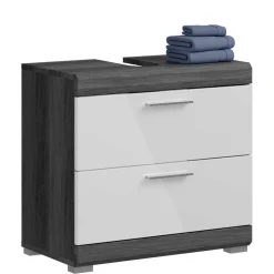 Badmöbel Hochschrank & Beckenschrank & Spiegel - Nancys (dreiteilig)