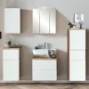 Badmöbel im Modernen Stil Set - Eight (fünfteilig)