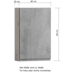 Badmöbel im Modernen Stil Set - Eight (fünfteilig)