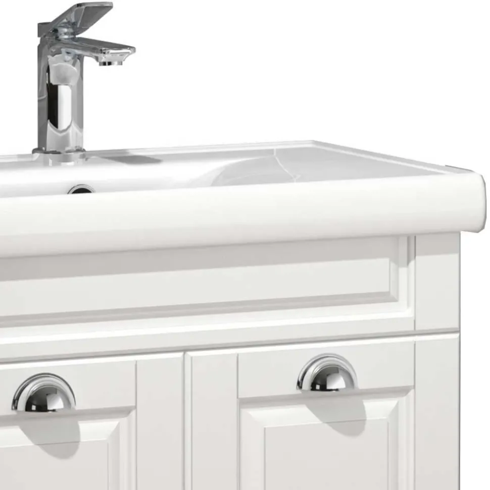 Badmöbel Kombination klassisch - Akira (vierteilig)