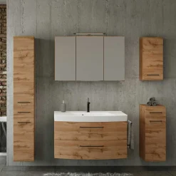 Badmöbel Programm Wildeiche - Arazony (fünfteilig)