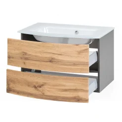 Badmöbel Serie Möbelset zweifarbig - Vandija (vierteilig)