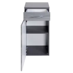 Badmöbel Set Darina in Eiche Grau (vierteilig)