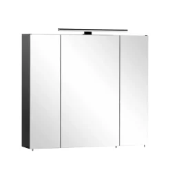 Badmöbel Set in Schwarz - Riguna (dreiteilig)