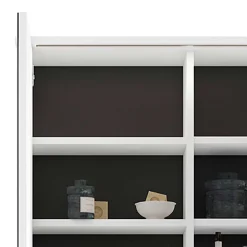 Badmöbel Set in Weiß Schwarz - Envaton (dreiteilig)