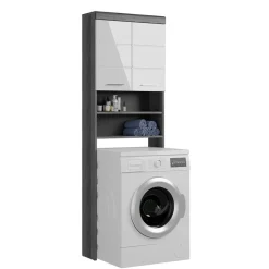 Badmöbel Set mit Waschmaschinenschrank - Nancys (vierteilig)