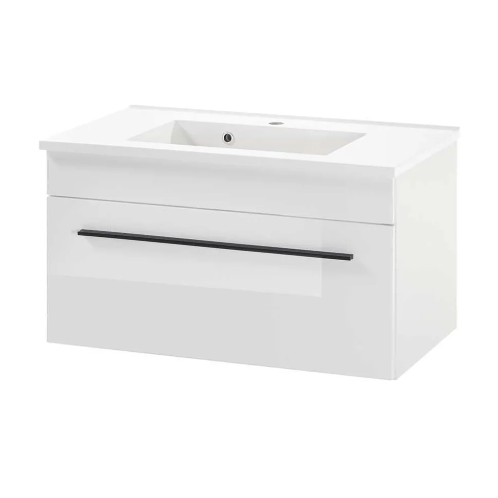 Badmöbel Set mit 2x Hochschrank - Ingmesan (vierteilig)