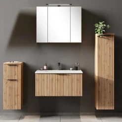 Bad-Möbel Zusammenstellung modern - Crystoga (vierteilig)