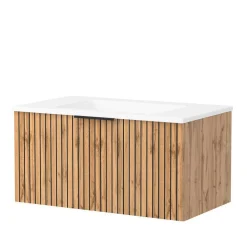 Bad-Möbel Zusammenstellung modern - Crystoga (vierteilig)