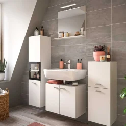 Badmöbel-Kombi in Weiß - Harmone (vierteilig)