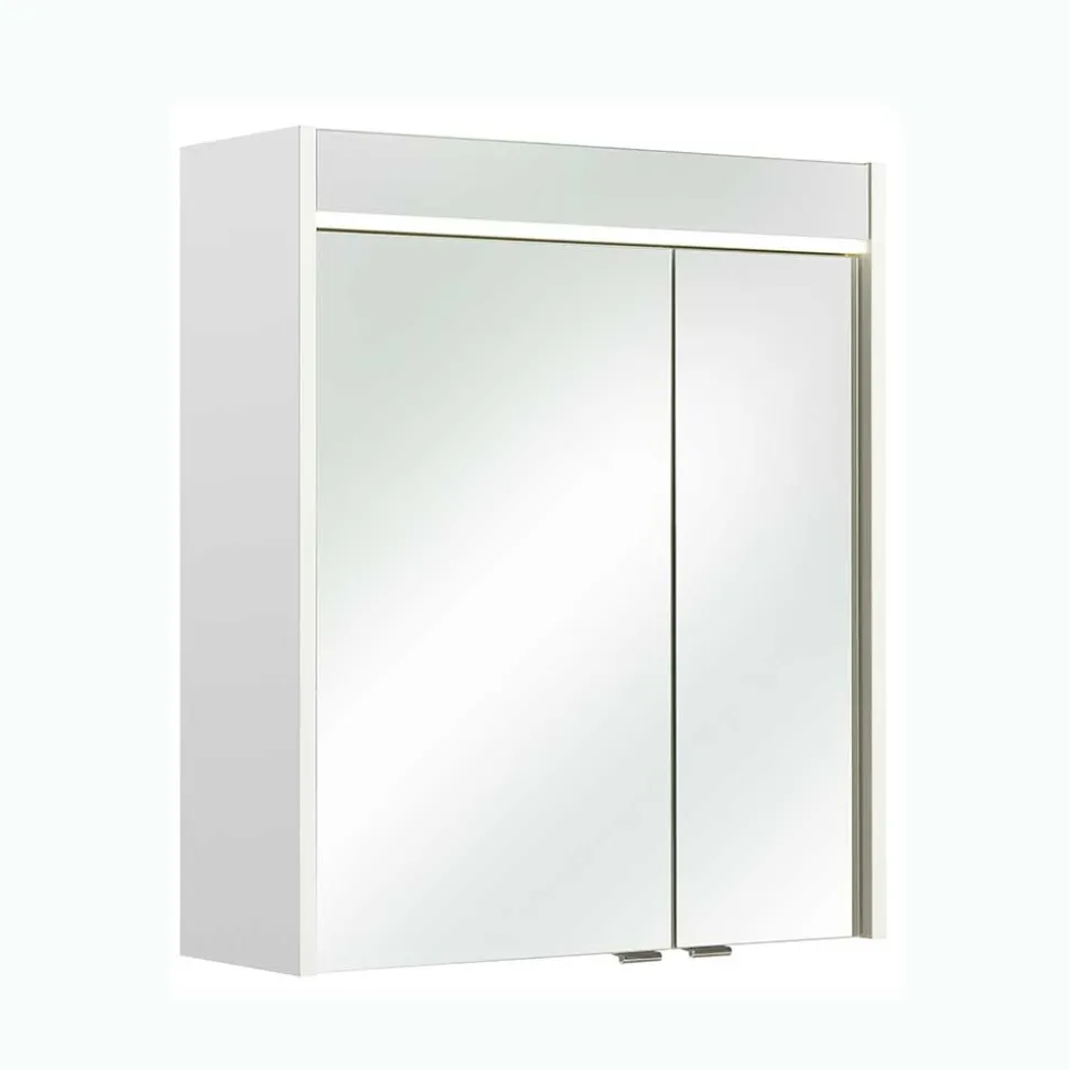 Badmöbel-Kombination in Weiß - Yennja (vierteilig)