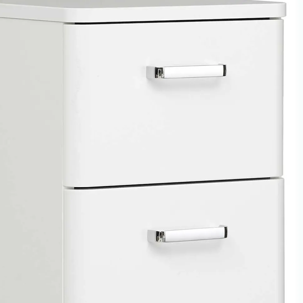 Badmöbel-Kombination in Weiß - Yennja (vierteilig)