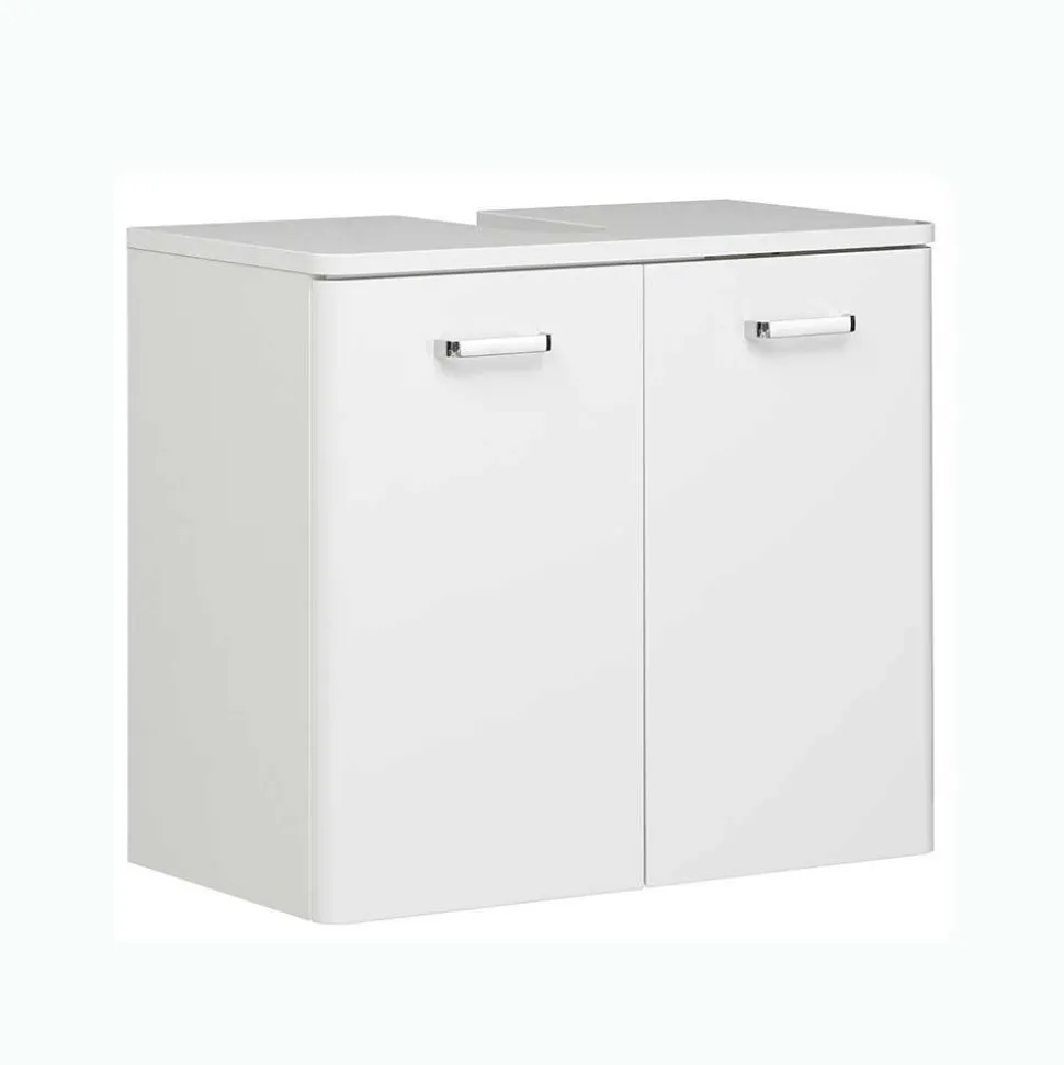 Badmöbel-Kombination in Weiß - Yennja (vierteilig)