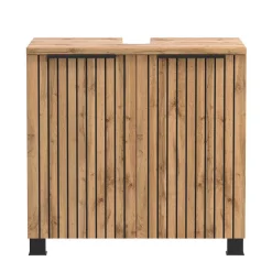 Badmöbel-Kombination modern zweifarbig - Crystoga (dreiteilig)