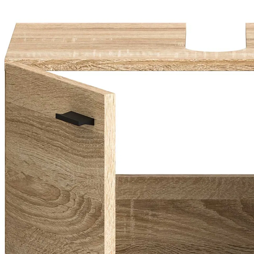 Badmöbel-Set in Sonoma-Eiche - Hoxtona (dreiteilig)