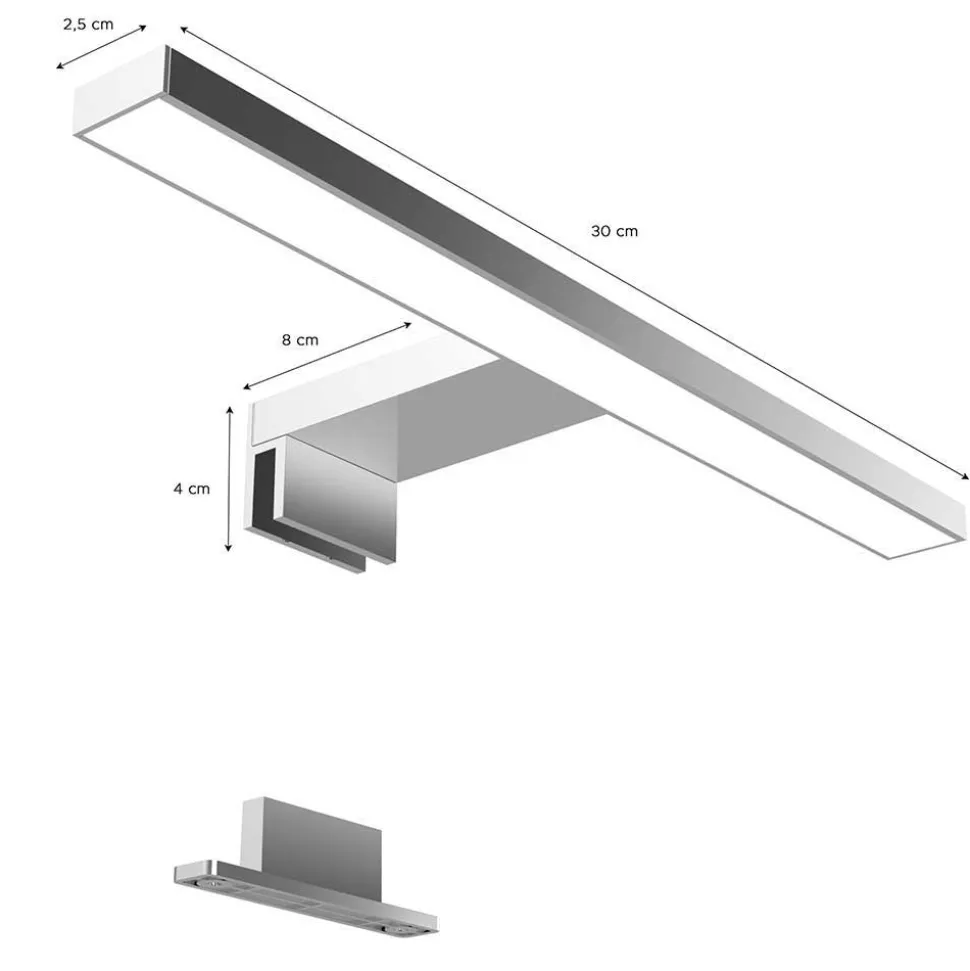 Badmöbelset komplett - Hoxtona (vierteilig)