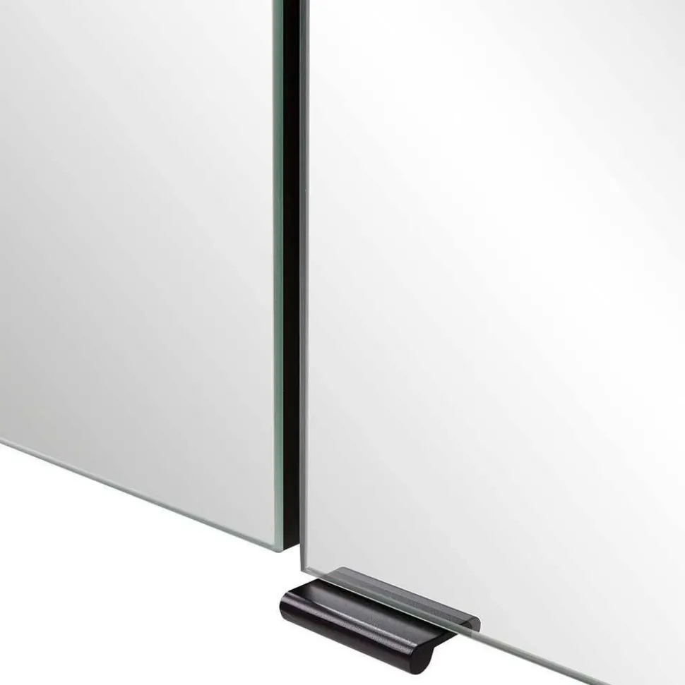 Badmöbel-Set mit zwei Becken modern - Ucaida (vierteilig)