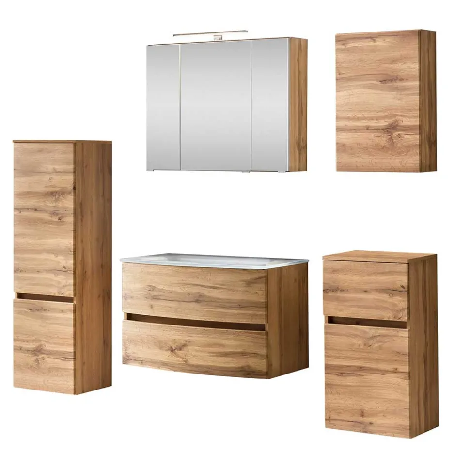 Badprogramm Möbelset in Wildeiche - Neuzera (fünfteilig)
