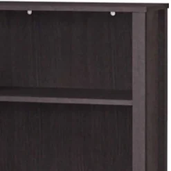 Badschrank in Holzoptik Dunkelbraun - Lucan