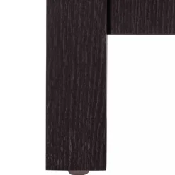 Badschrank in Holzoptik Dunkelbraun - Lucan