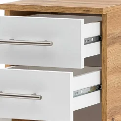 Badschrank mit Tür & zwei Schubladen - Kristiv