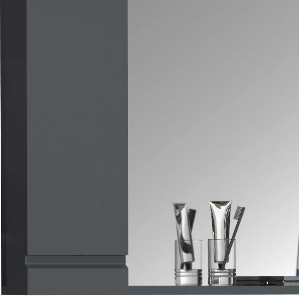 Badspiegel mit Seitenschränken & Ablagen - Idamoro