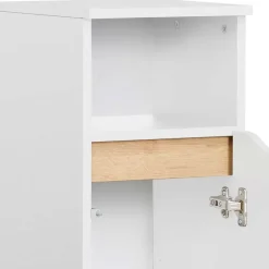 Bad-Unterschrank mit Fach und Tür - Zenata