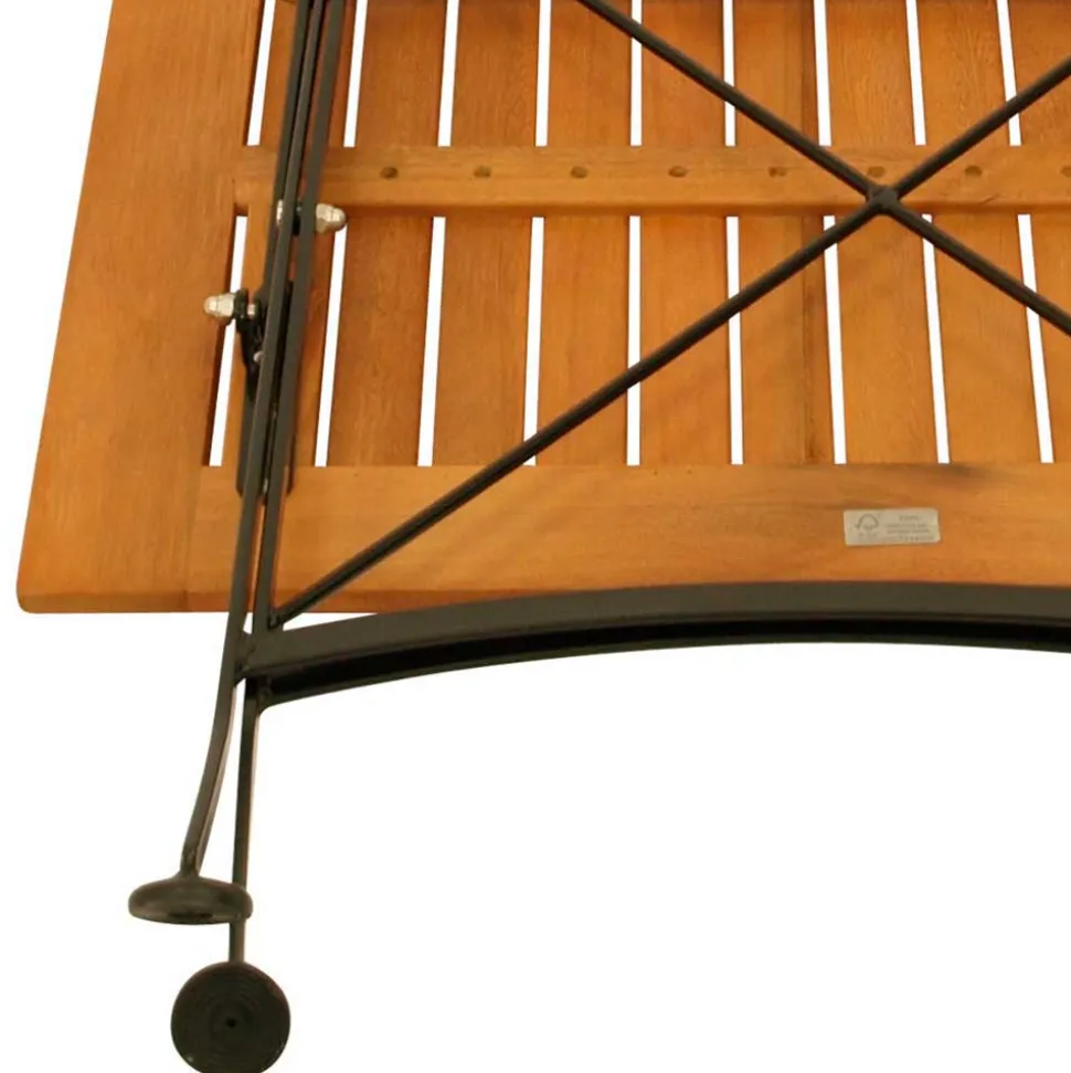 Balkon Klappgarnitur mit zwei Sitzplätzen - Zirova (dreiteilig)