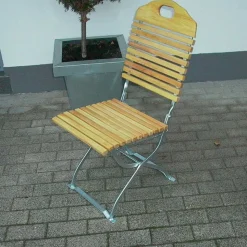 Balkon Klappstuhl Paznaun aus Holz massiv (2er Set)