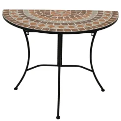 Balkon Wandtisch mit Keramik Mosaik - Tasmania