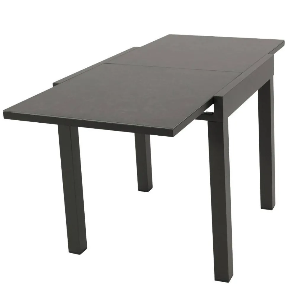 Balkon-Ausziehtisch mit Glasplatte - Ulma