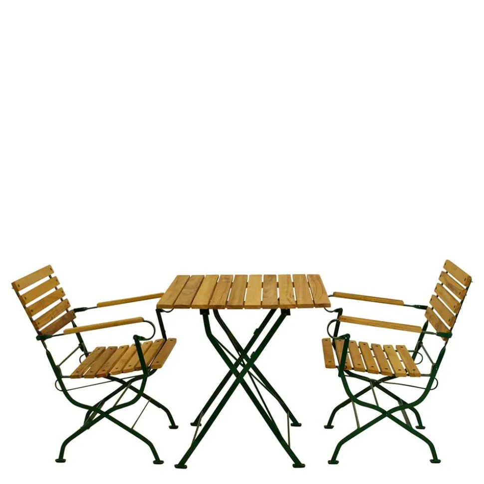 Balkonmöbel Set aus Robinie - Emily (dreiteilig)