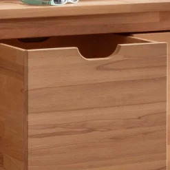 Bank mit Schuhablage & Kisten aus Buche - Shimousa